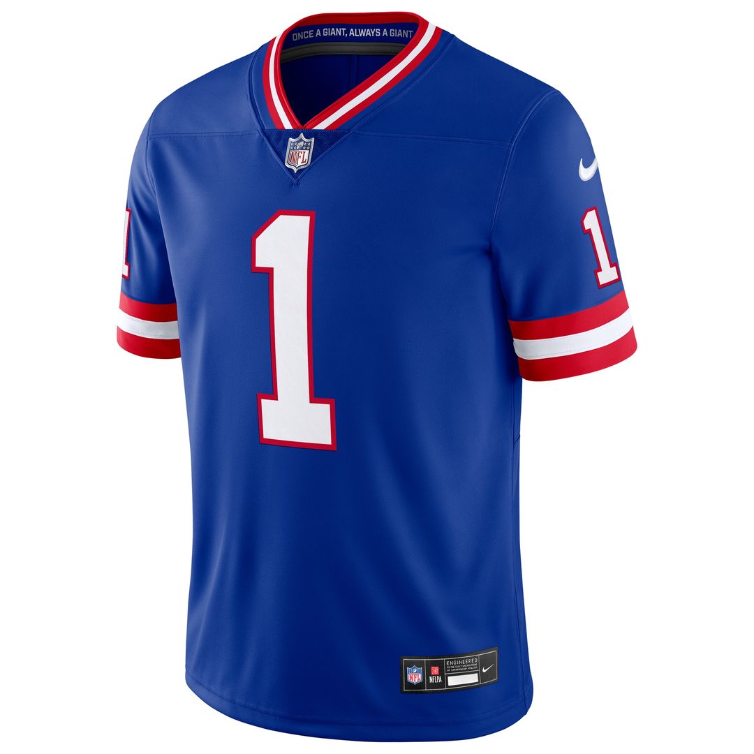 Malik Nabers New York Giants Alternate 2 Legacy Vapor Untouchable Limited Jersey - Royal