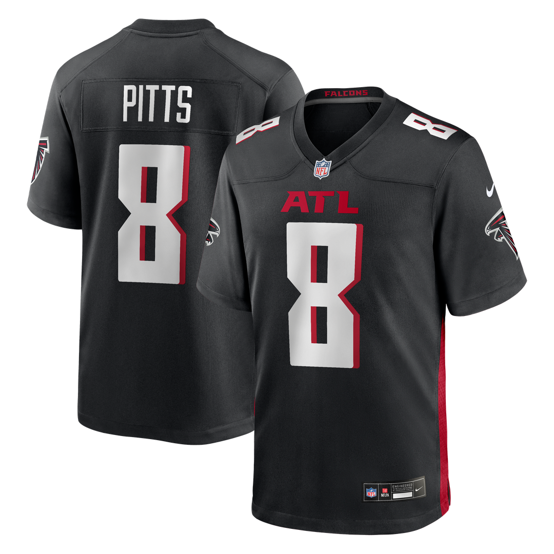 Kyle Pitts Atlanta Falcons Game Jersey - Black