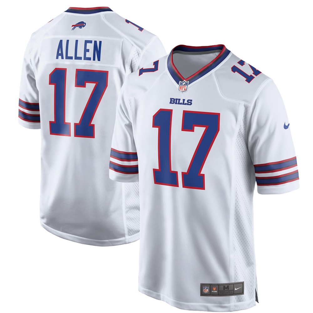 Josh Allen Buffalo Bills Alternate Game Player Jersey - Red