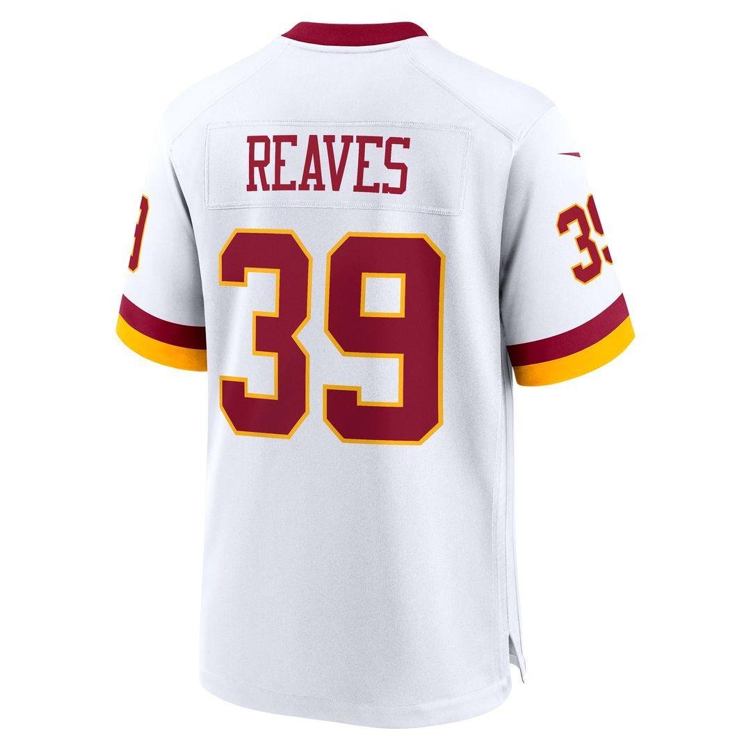 Jeremy Reaves Washington Commanders Game Jersey - Burgundy