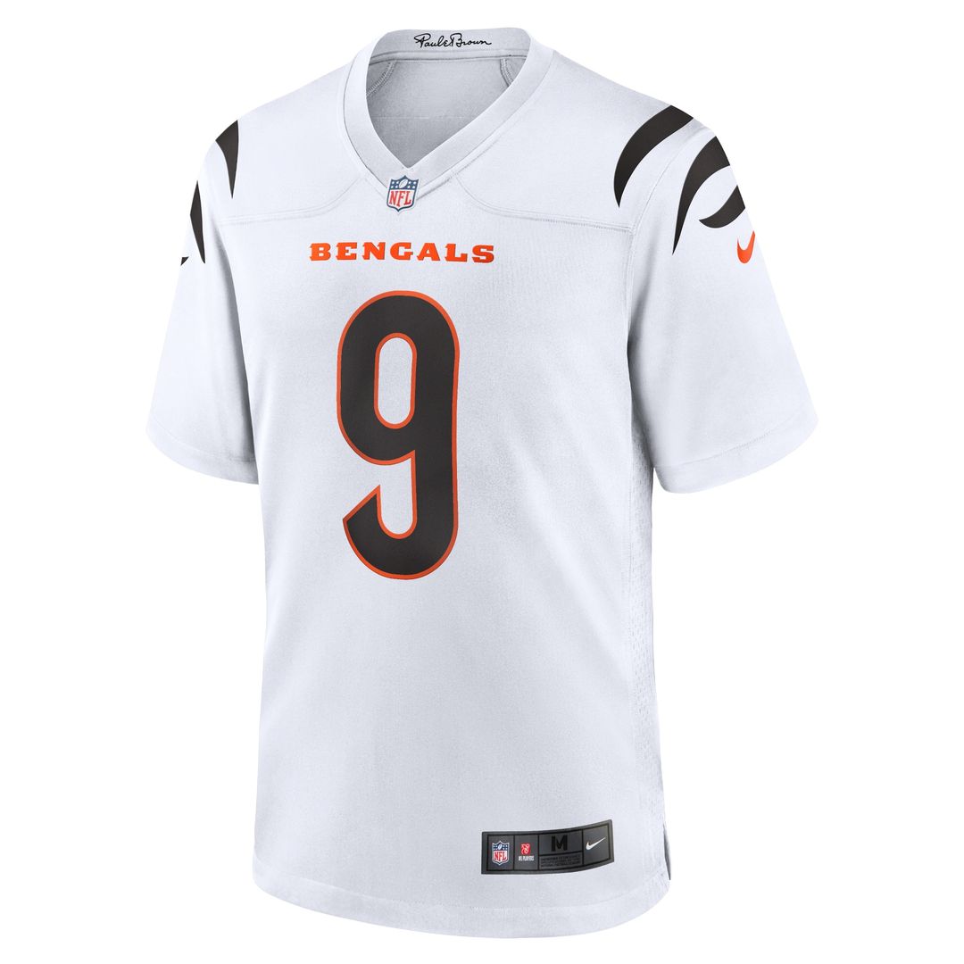Joe Burrow Cincinnati Bengals Game Jersey - White