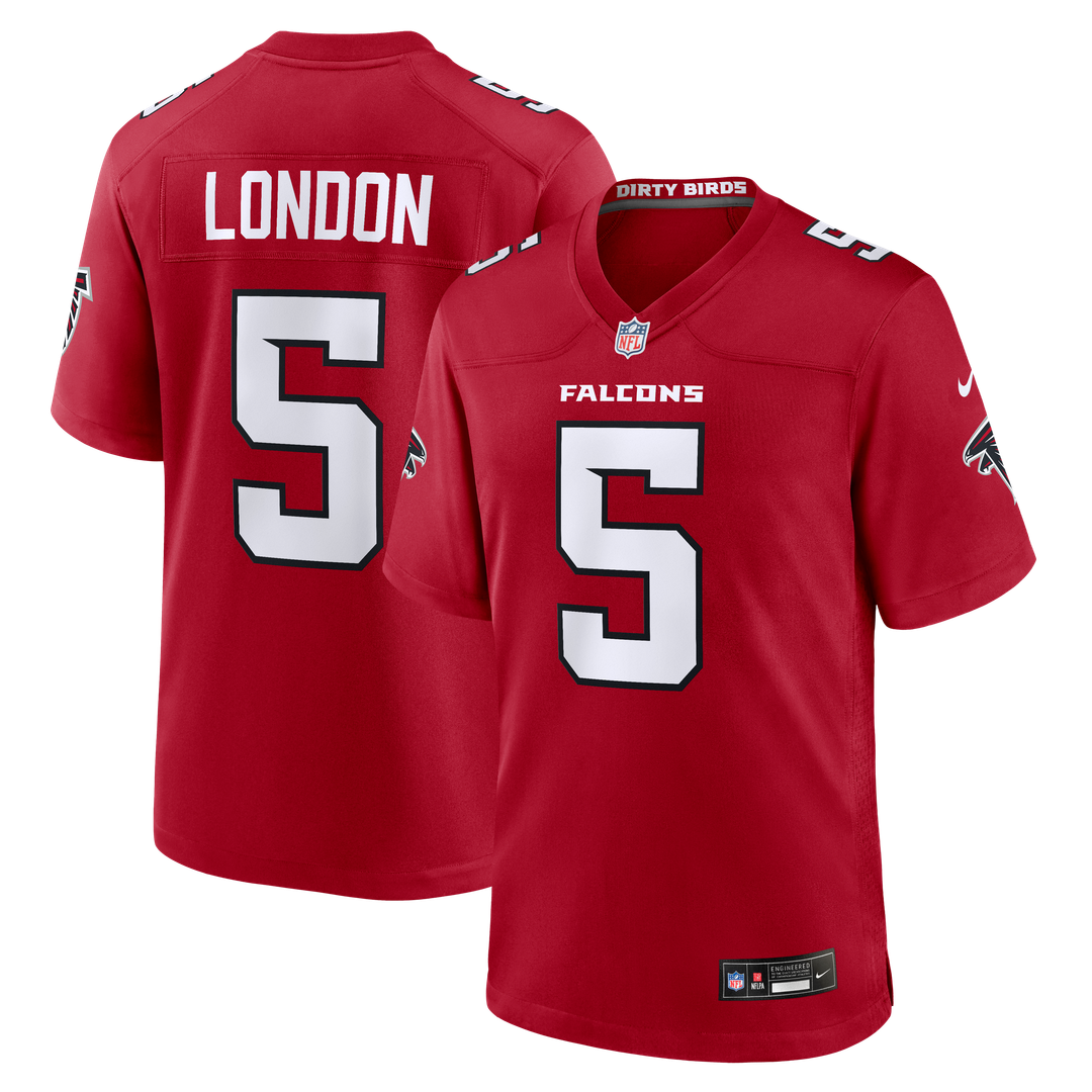Drake London Atlanta Falcons Game Jersey - Red
