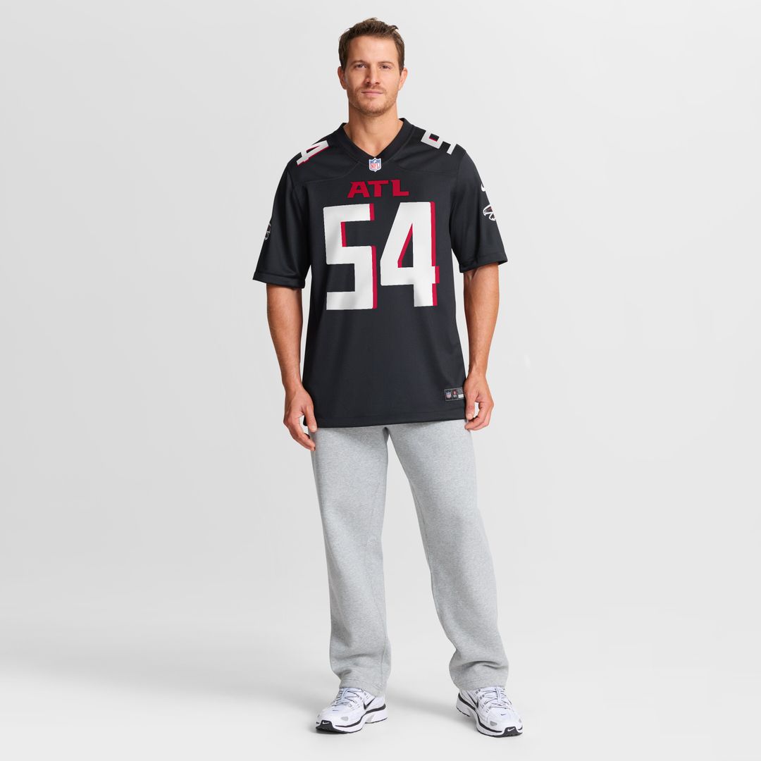 Brandon Dorlus Atlanta Falcons Team Game Jersey - Black