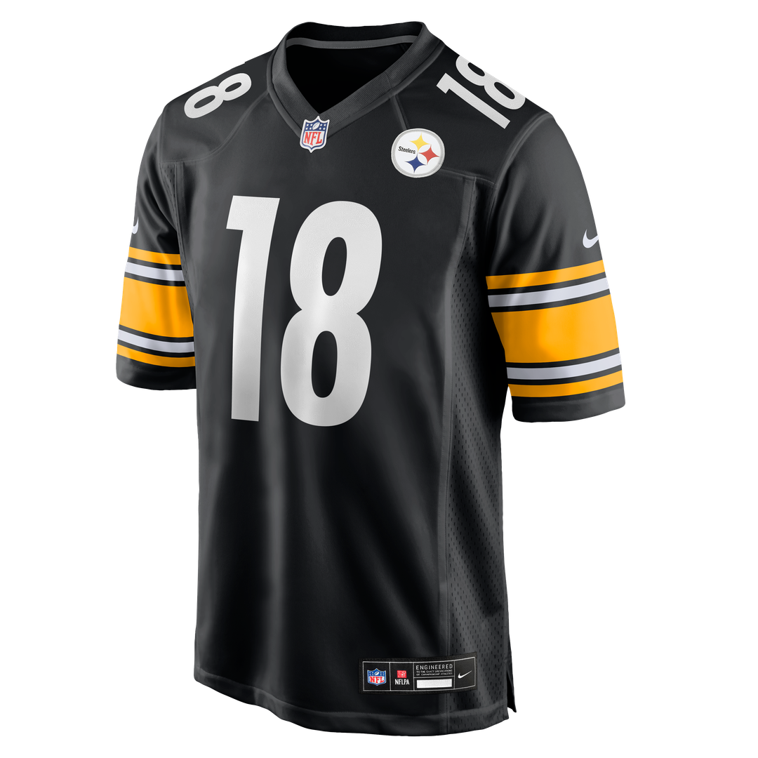 Will Howard Pittsburgh Steelers Team Game Jersey - Black