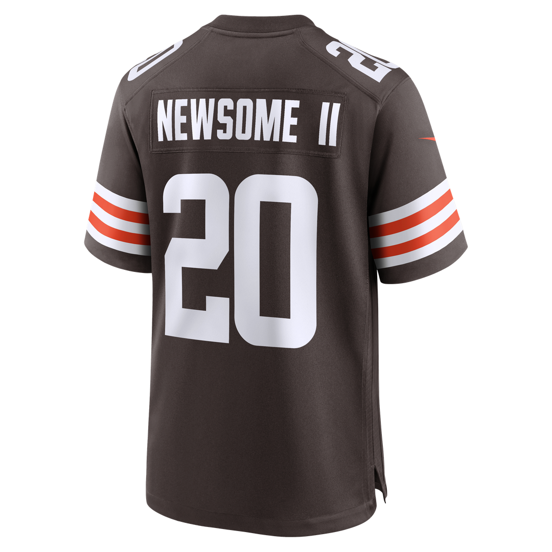 Greg Newsome II Cleveland Browns Game Jersey - Brown