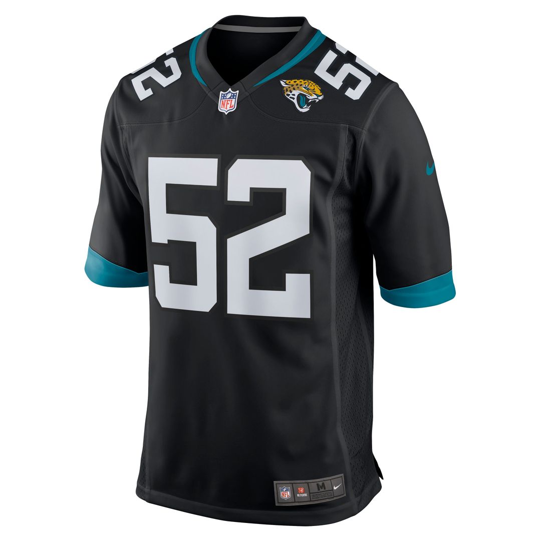 DaVon Hamilton Jacksonville Jaguars Game Jersey - Teal
