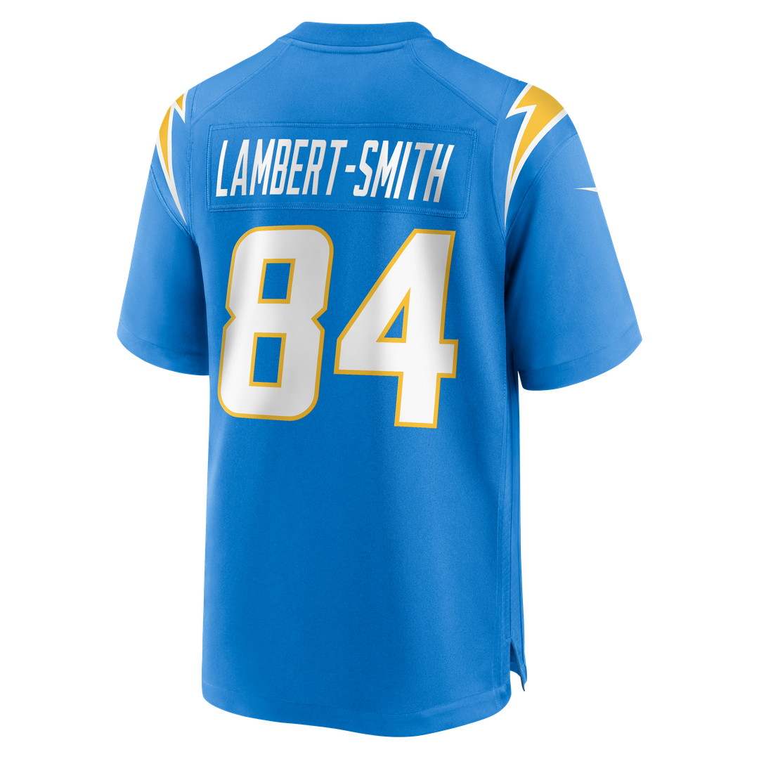 KeAndre Lambert-Smith Los Angeles Chargers Team Game Jersey - Powder Blue