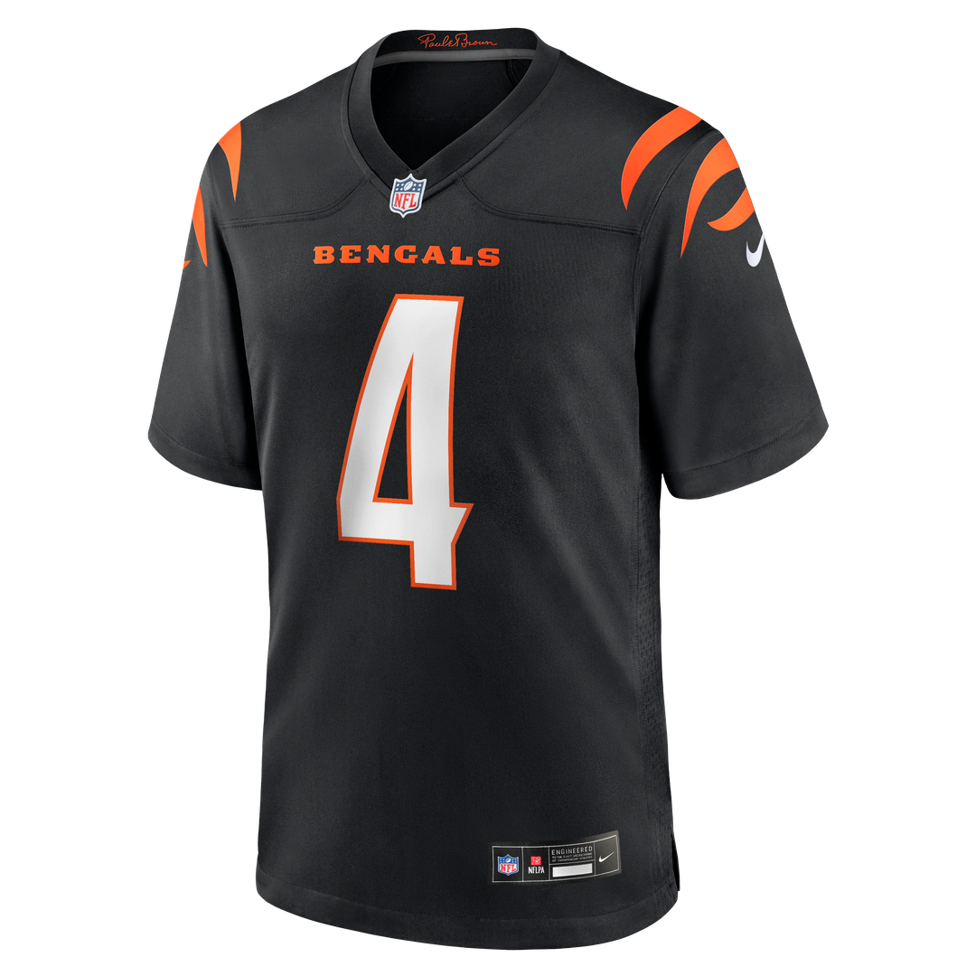 Sean Clifford Cincinnati Bengals Team Game Jersey - Black