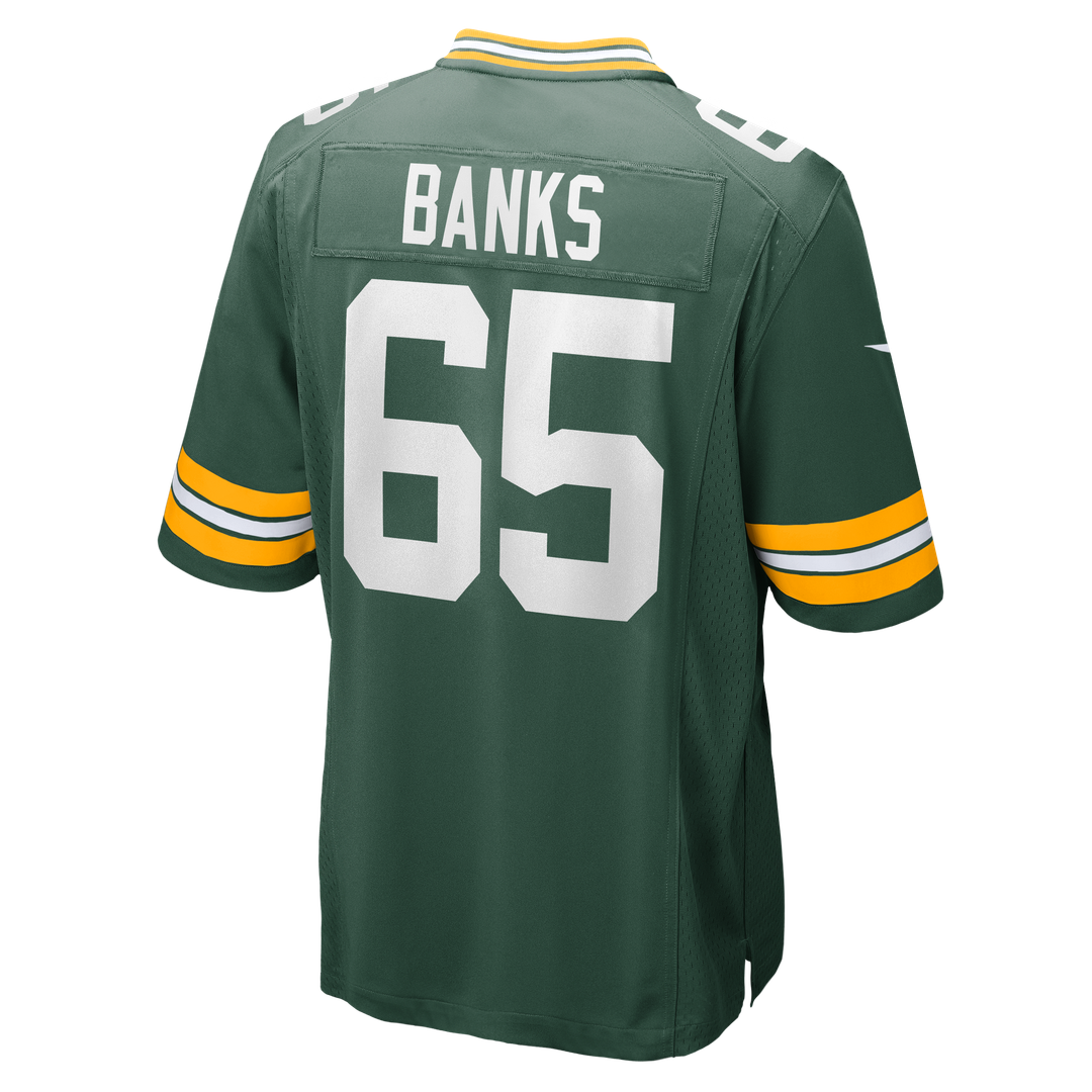 Aaron Banks Green Bay Packers Team Game Jersey - Green