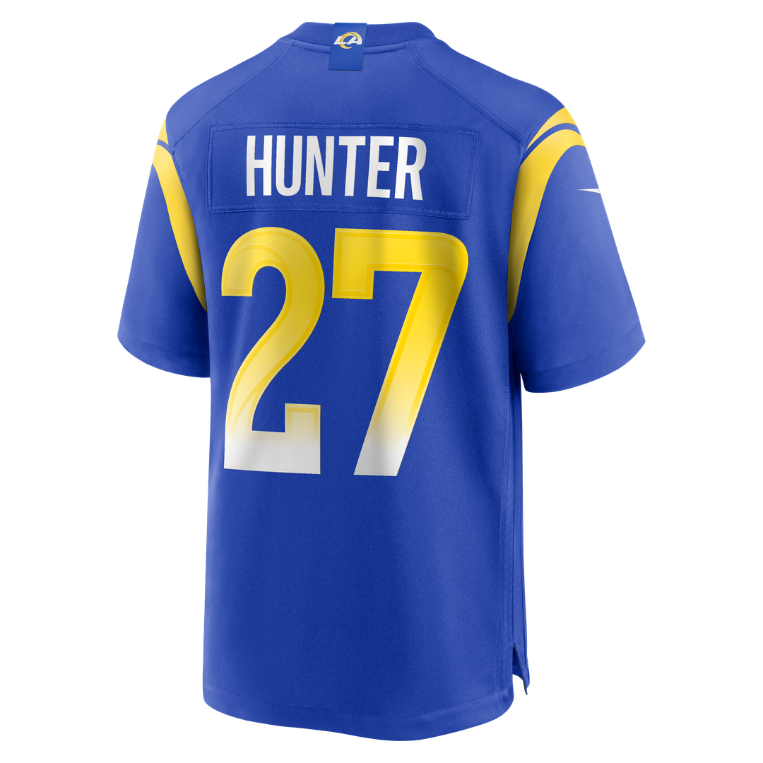 Jarquez Hunter Los Angeles Rams Team Game Jersey - Royal
