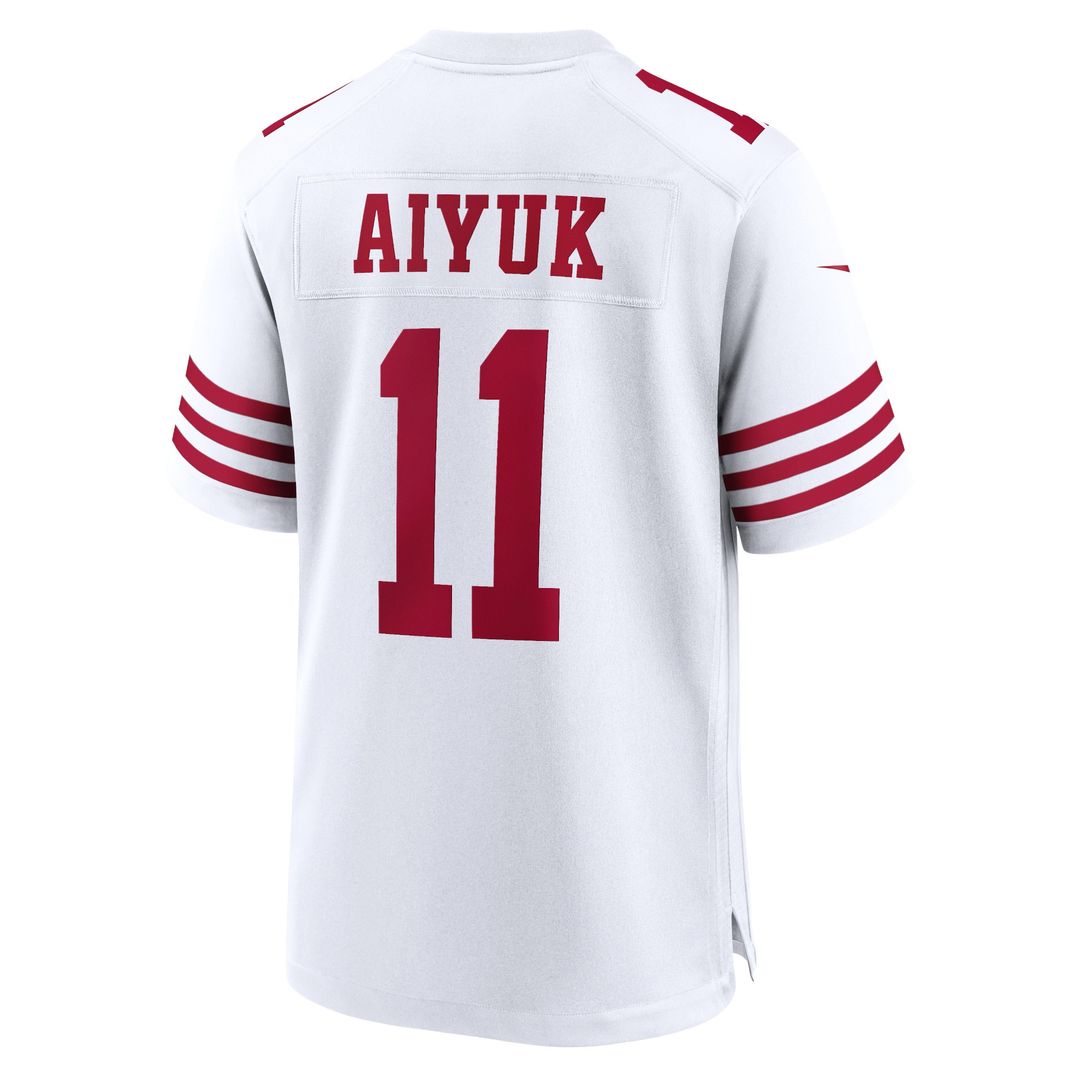 Brandon Aiyuk San Francisco 49ers Player Game Jersey - White