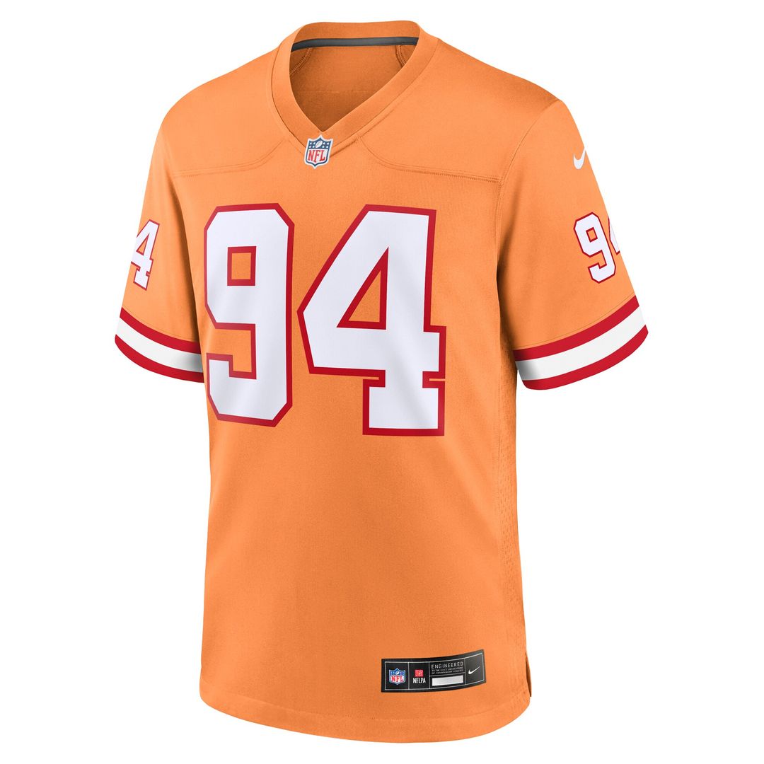 Calijah Kancey Tampa Bay Buccaneers Game Jersey - White