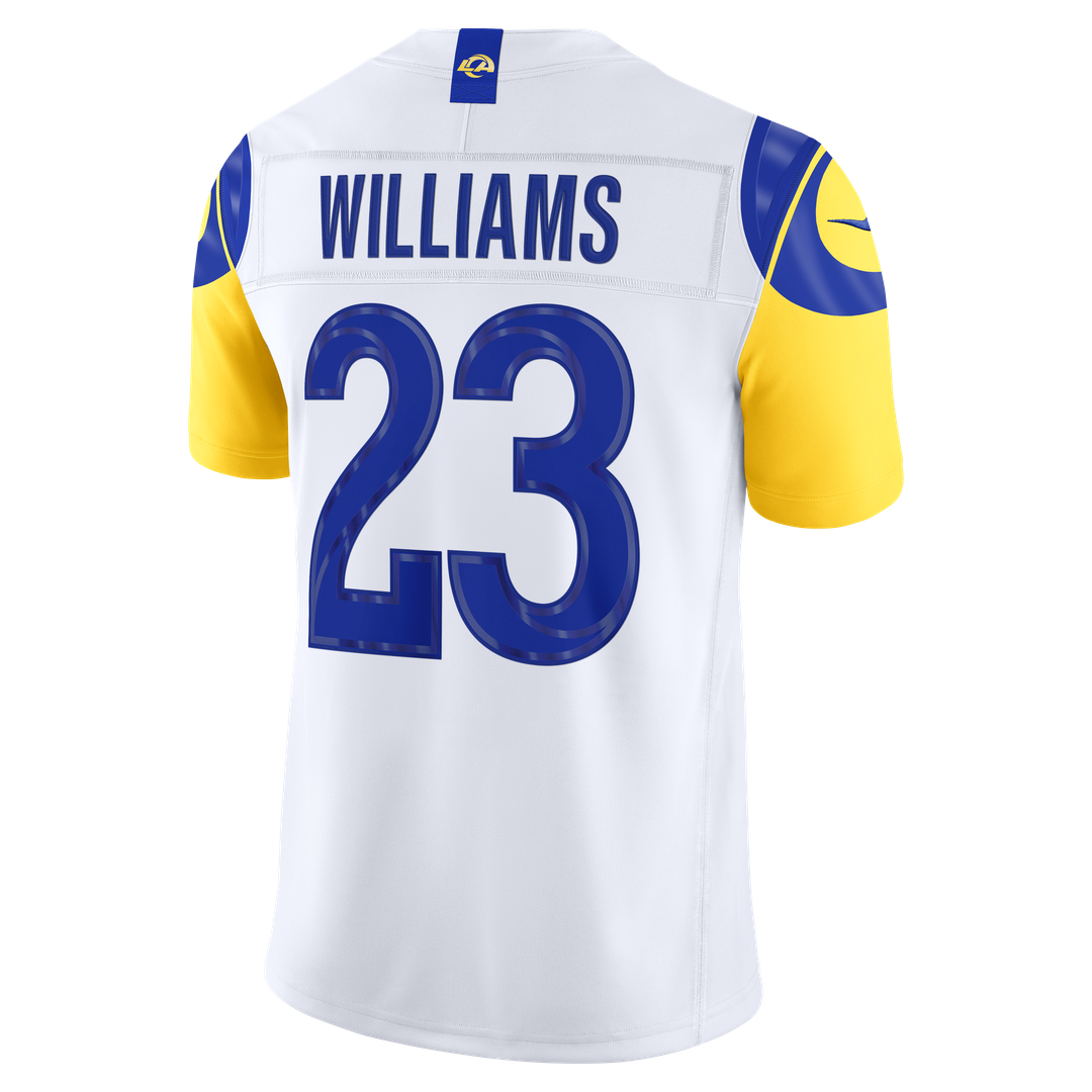 Kyren Williams Los Angeles Rams Vapor F.U.S.E. Stitched Limited Jersey - White