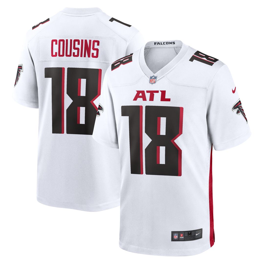 Kirk Cousins Atlanta Falcons Game Player Jersey - Black