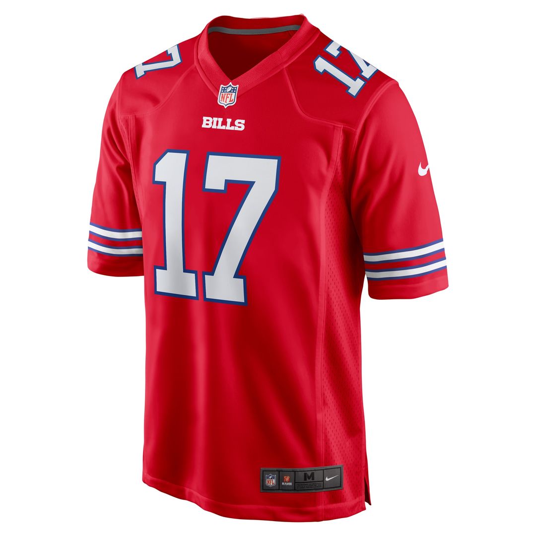 Josh Allen Buffalo Bills White Game Player Jersey - White