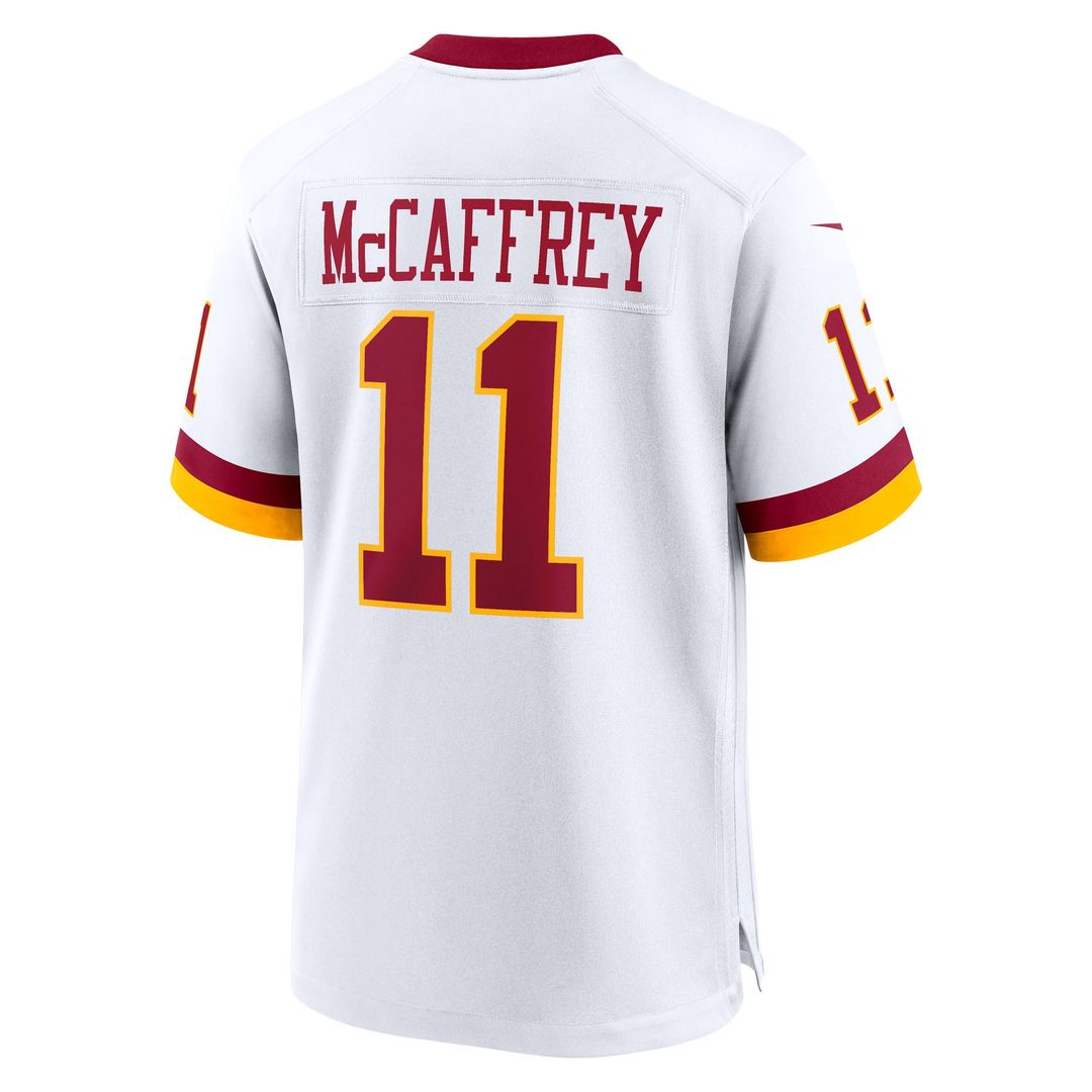 Luke McCaffrey Washington Commanders Hail Raiser Alternate Game Jersey - Black
