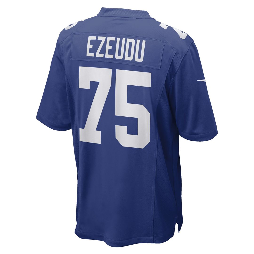 Joshua Ezeudu New York Giants Game Player Jersey - Royal
