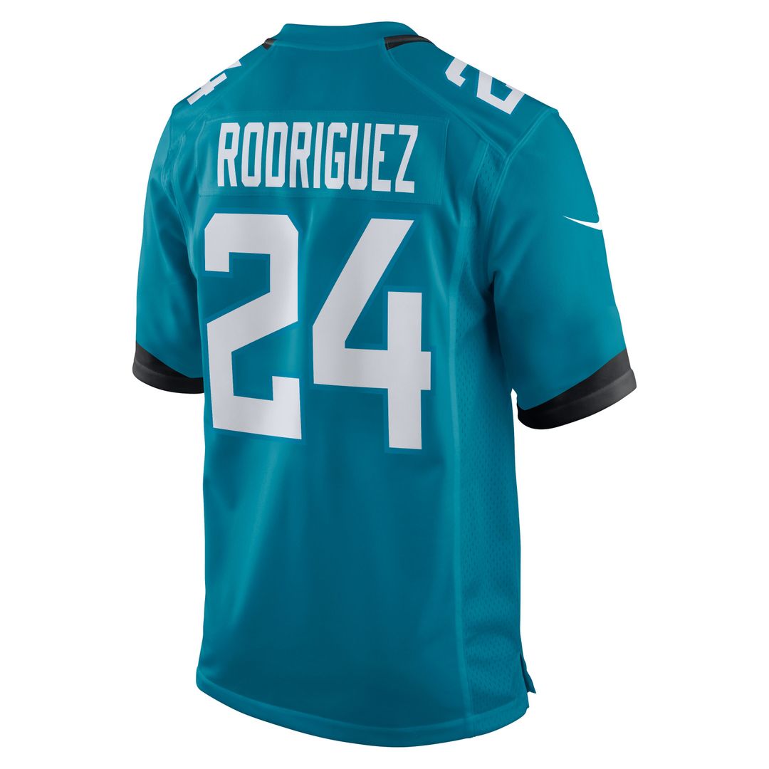 Chris Rodriguez Jacksonville Jaguars Team Game Jersey - Teal