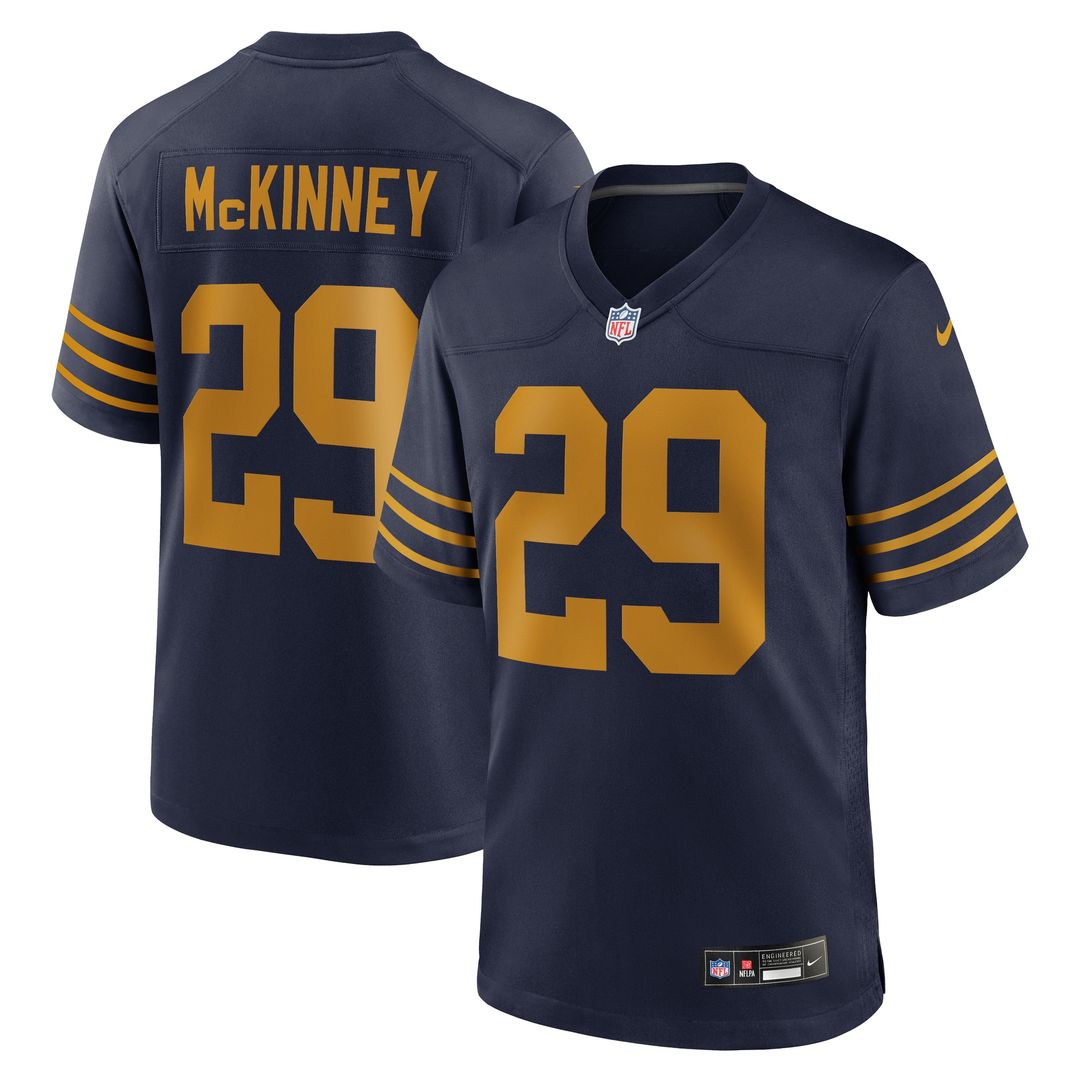 Xavier McKinney Green Bay Packers The 1923 Classic Game Jersey - Navy