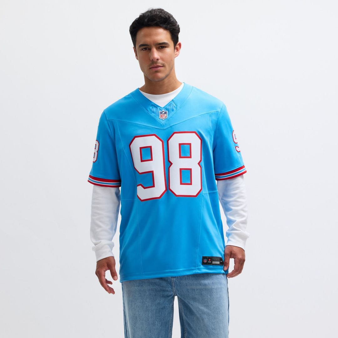 Jeffery Simmons Tennessee Titans Vapor F.U.S.E. Limited Jersey - Light Blue