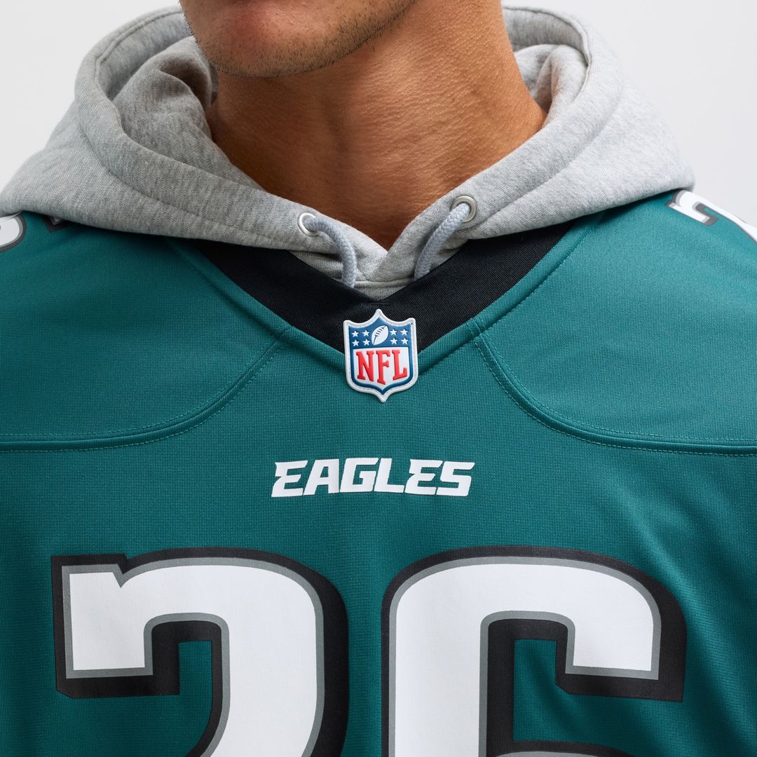 Saquon Barkley Philadelphia Eagles Alternate Game Jersey - Black