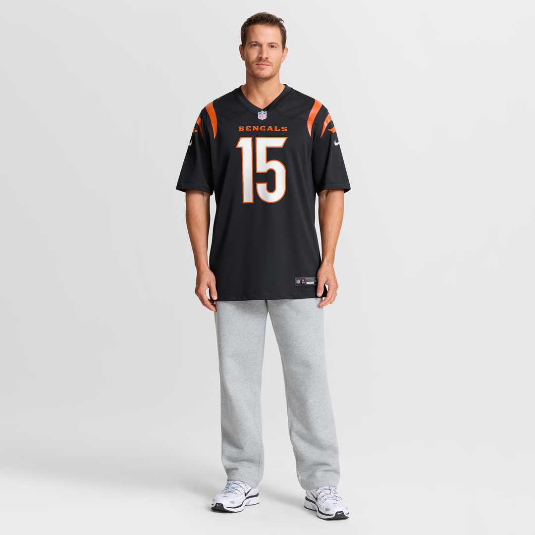 Charlie Jones Cincinnati Bengals Team Game Jersey - Black