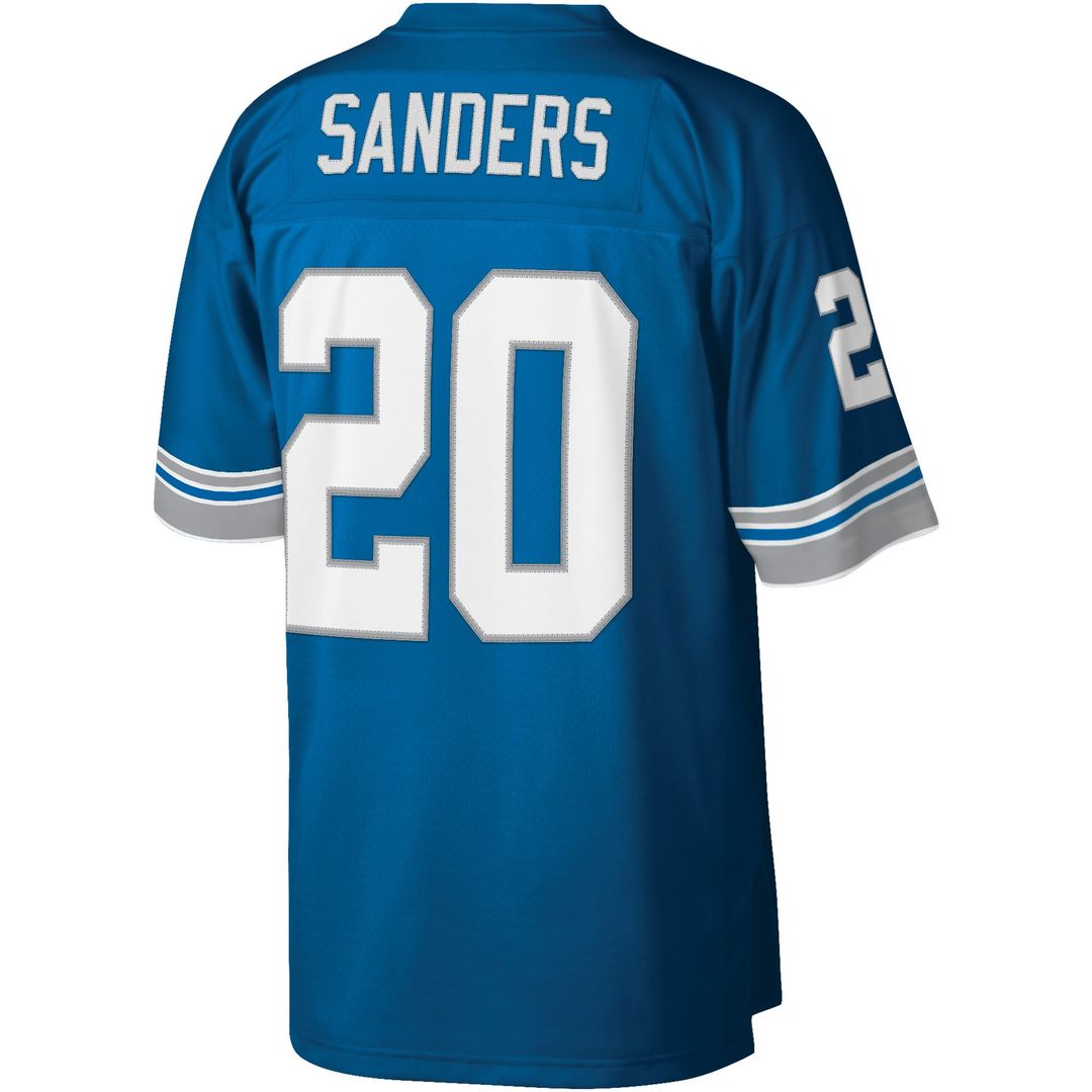 Barry Sanders Detroit Lions Legacy Replica Jersey - Blue