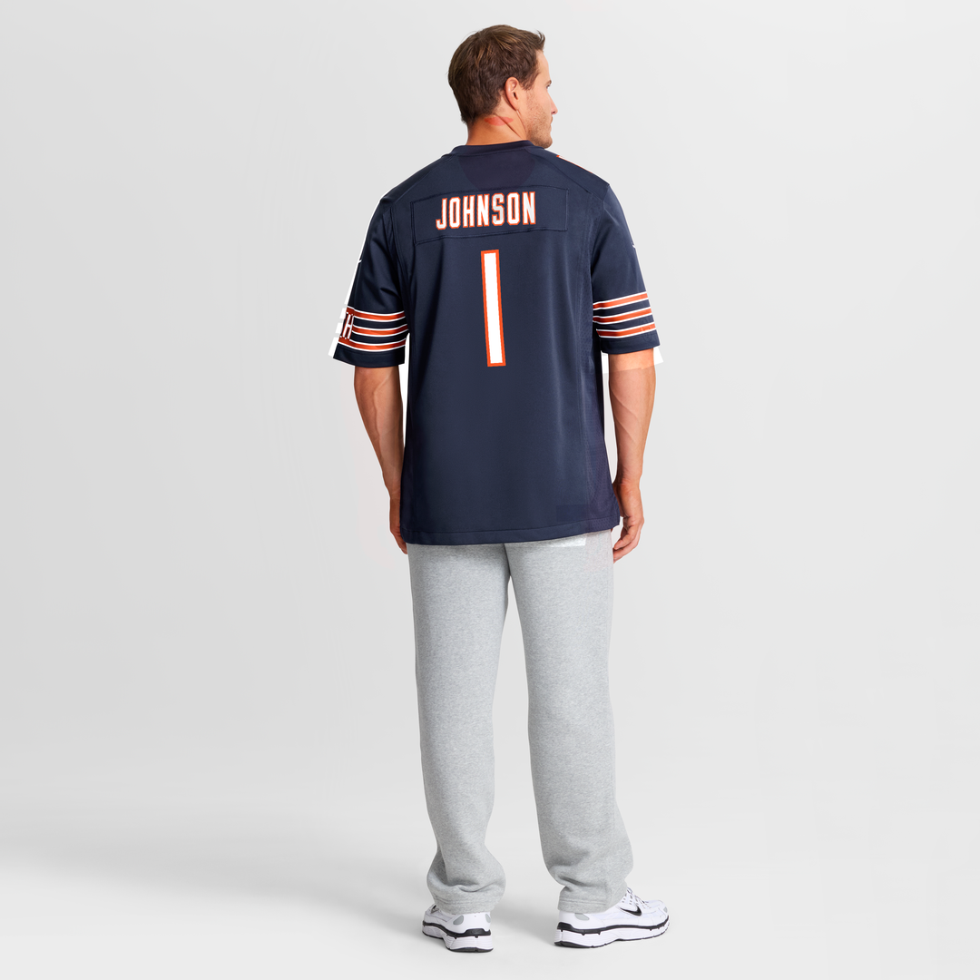 Jaylon Johnson Chicago Bears Game Jersey - Navy