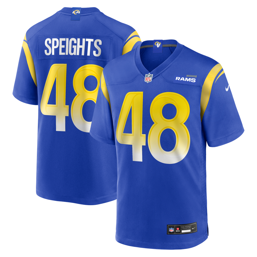 Omar Speights Los Angeles Rams Game Jersey - Royal
