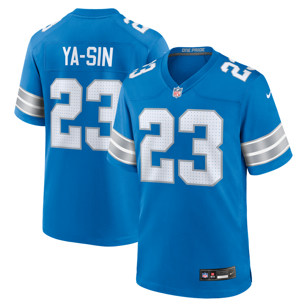 Rock Ya-Sin Detroit Lions Team Game Jersey - Blue