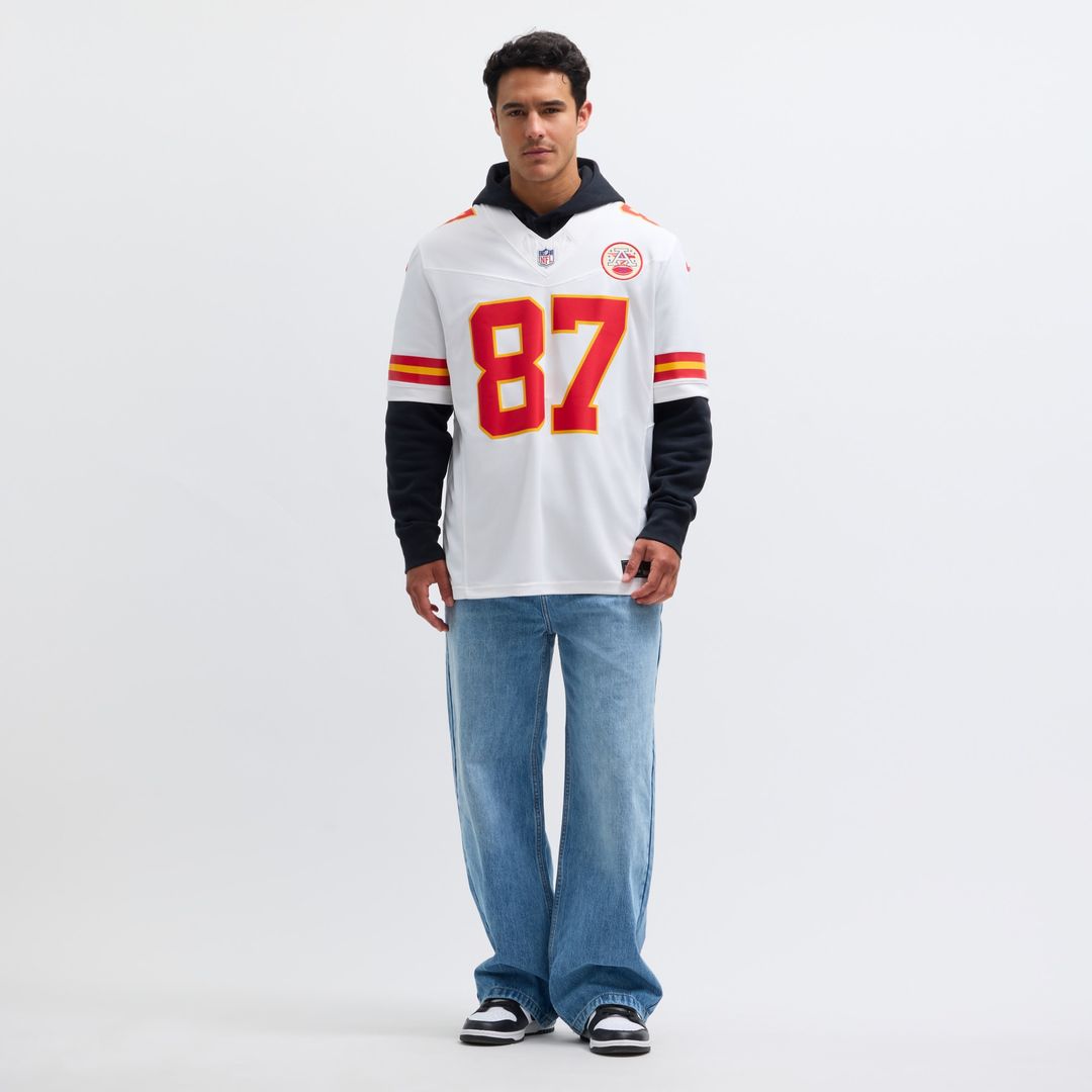 Travis Kelce Kansas City Chiefs Vapor F.U.S.E. Limited Jersey - White