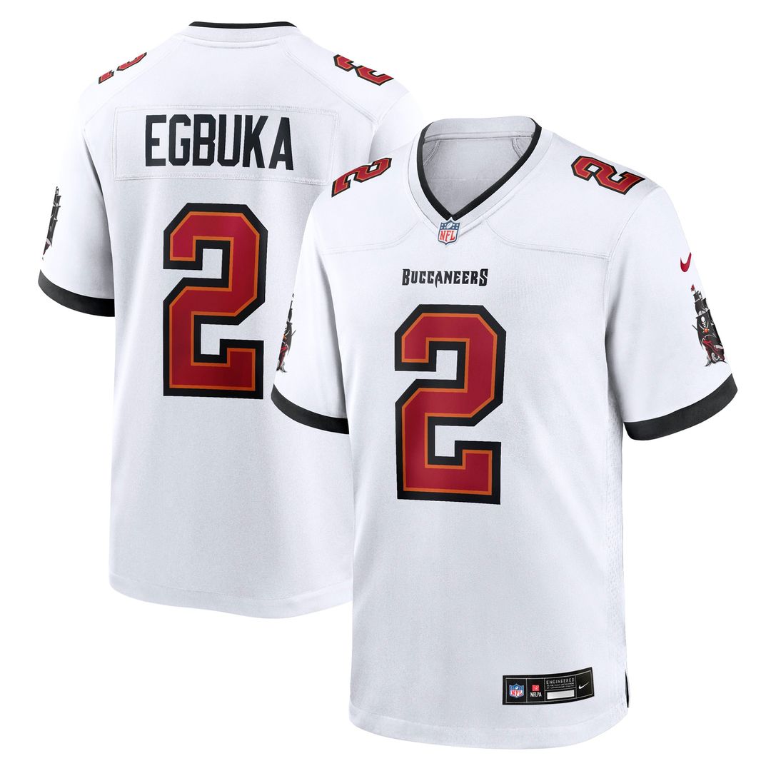 Emeka Egbuka Tampa Bay Buccaneers Team Game Jersey - Red