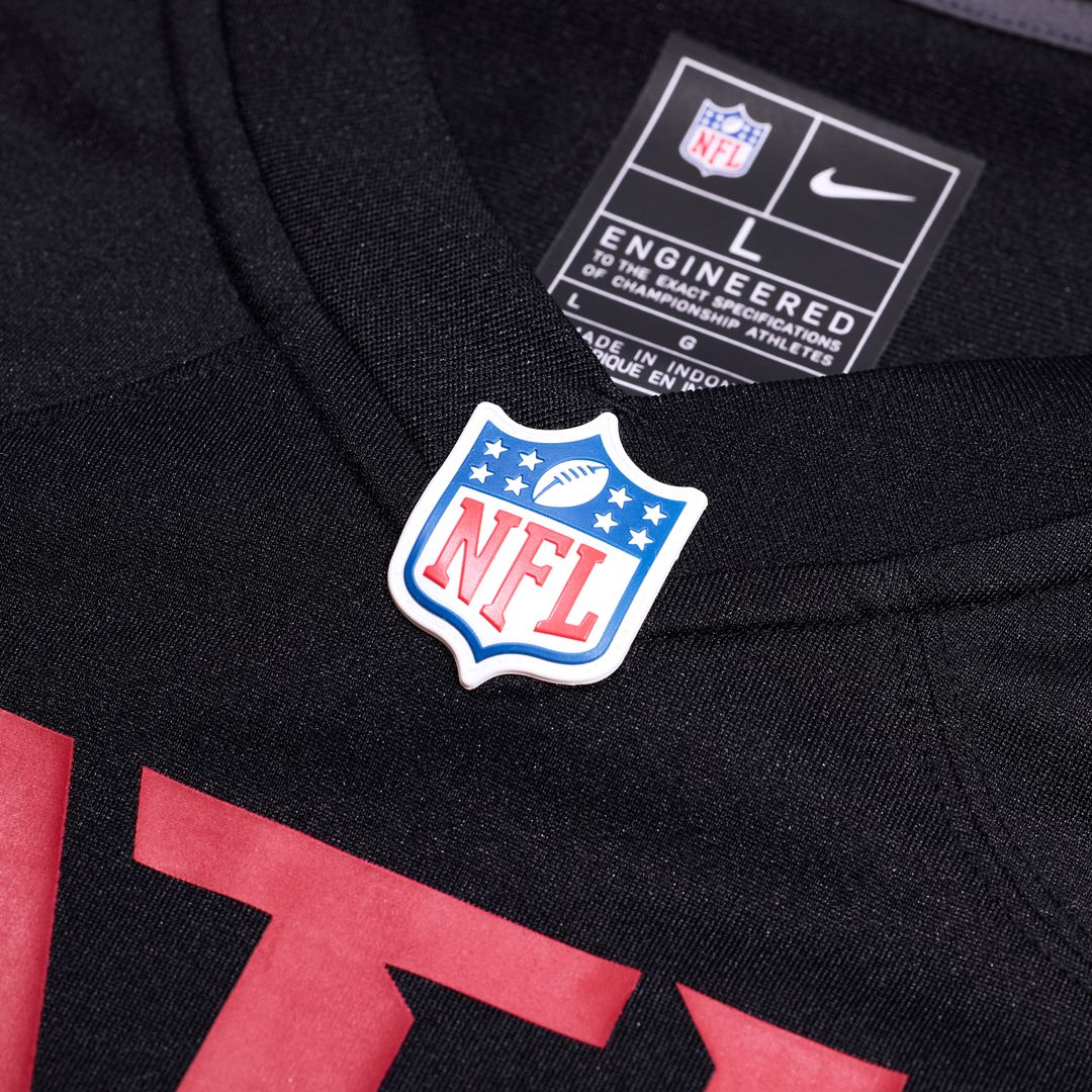 Jovaughn Gwyn Atlanta Falcons Team Game Jersey - Black