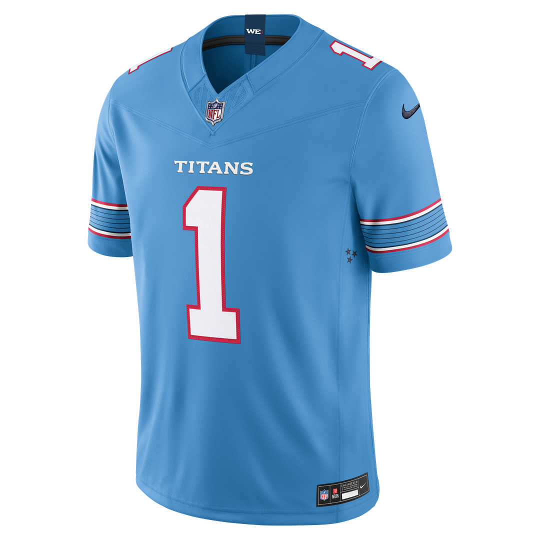 Cameron Ward Tennessee Titans Vapor F.U.S.E. Stitched Limited Jersey - White