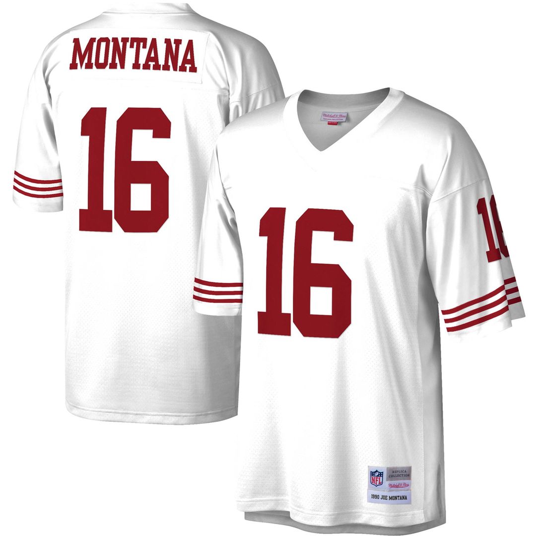 Joe Montana San Francisco 49ers Legacy Replica Jersey - Scarlet