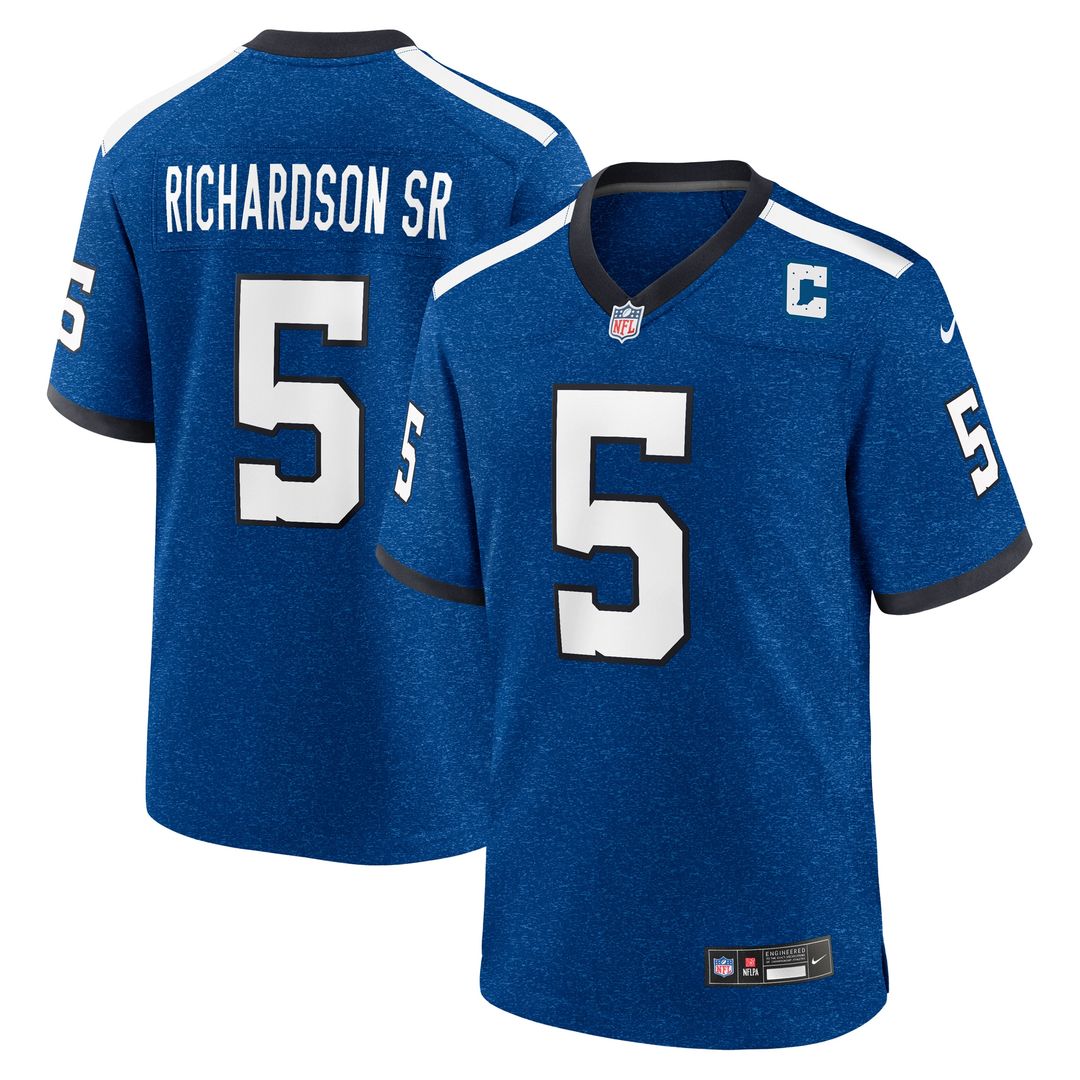 Anthony Richardson Sr. Indianapolis Colts Game Jersey - White