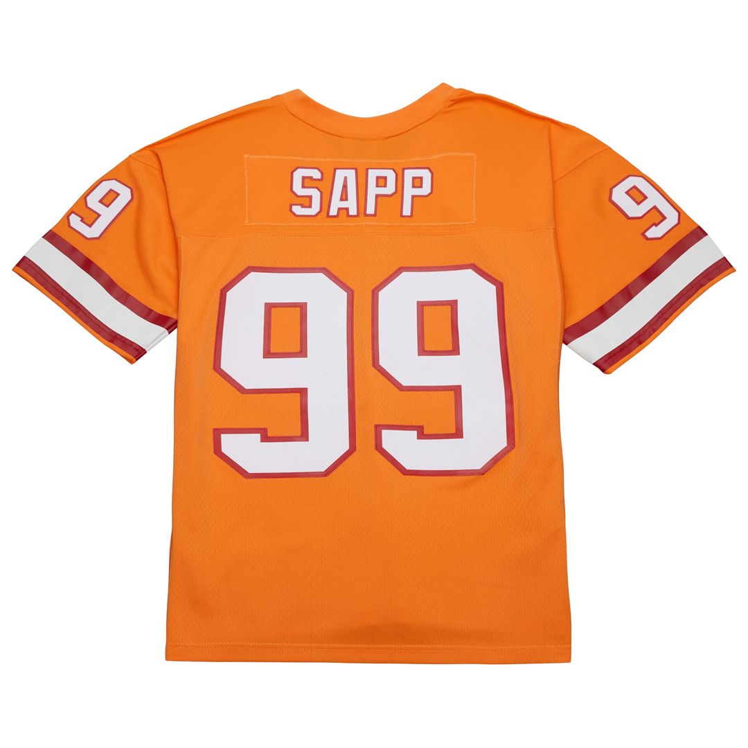 Warren Sapp Tampa Bay Buccaneers 1995 Legacy Replica Jersey - Orange