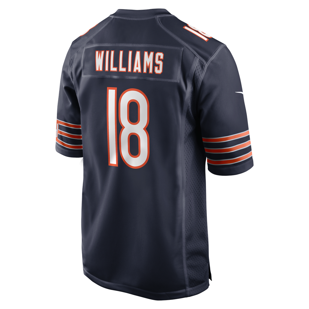 Caleb Williams Chicago Bears Player Game Jersey - Navy