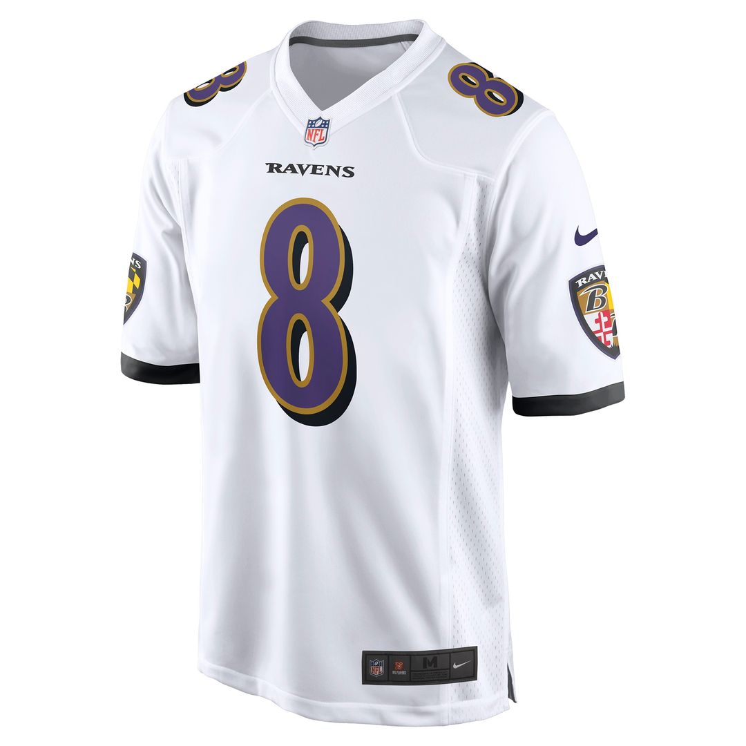 Lamar Jackson Baltimore Ravens Alternate Game Jersey - Black