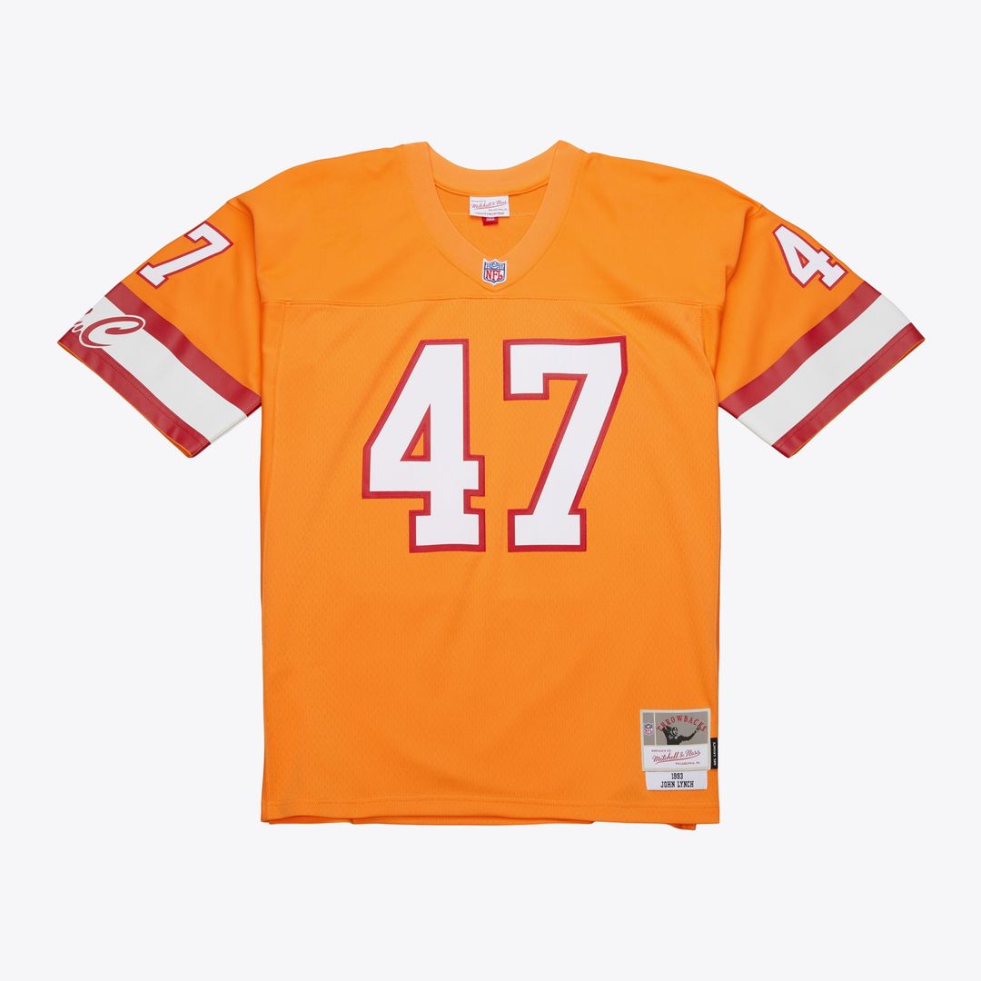 John Lynch Tampa Bay Buccaneers 1993 Legacy Replica Jersey - Orange