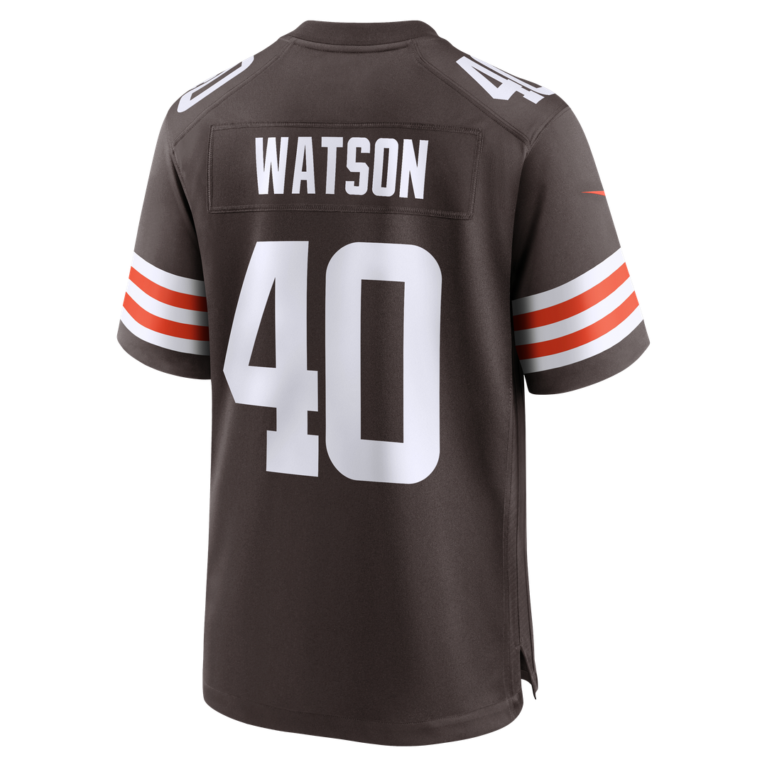 Nathaniel Watson Cleveland Browns Team Game Jersey - Brown