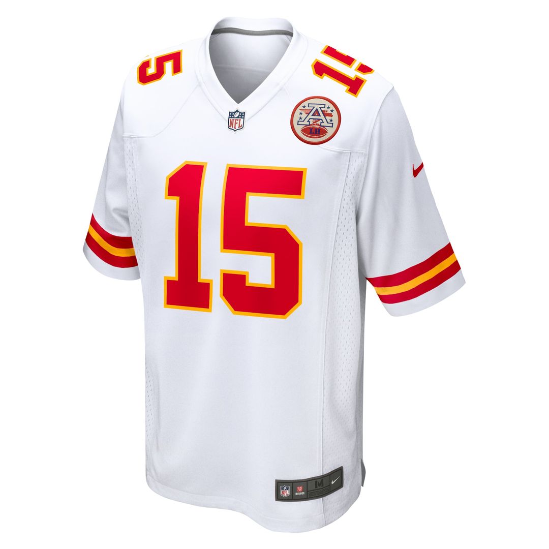Patrick Mahomes Kansas City Chiefs Game Jersey - White