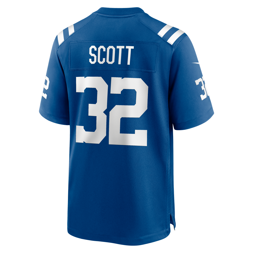 Daniel Scott Indianapolis Colts Team Game Jersey - Royal