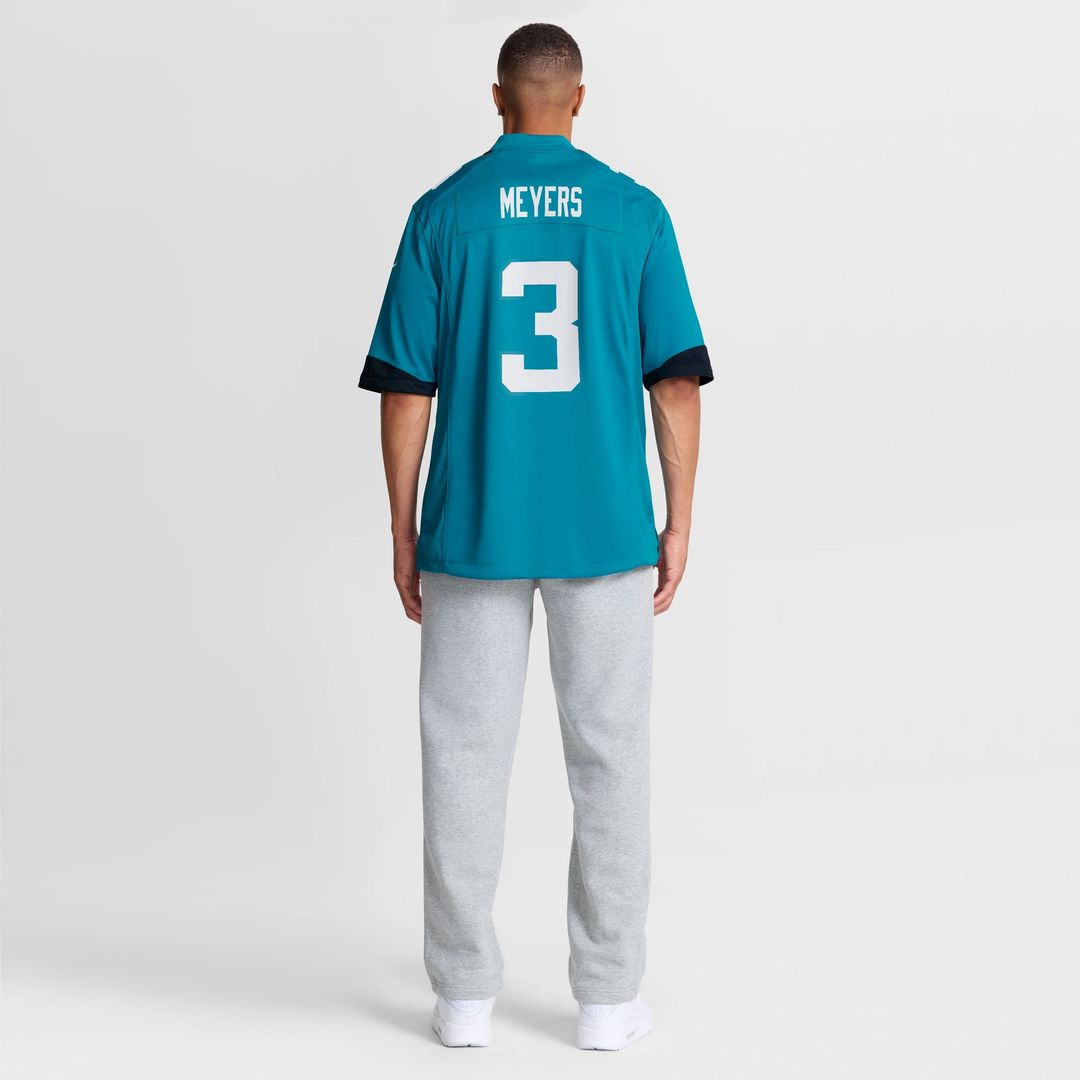 Jakobi Meyers Jacksonville Jaguars Team Game Jersey - Teal