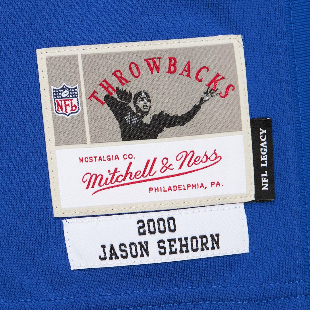 Jason Sehorn New York Giants 2000 Legacy Replica Jersey - Royal