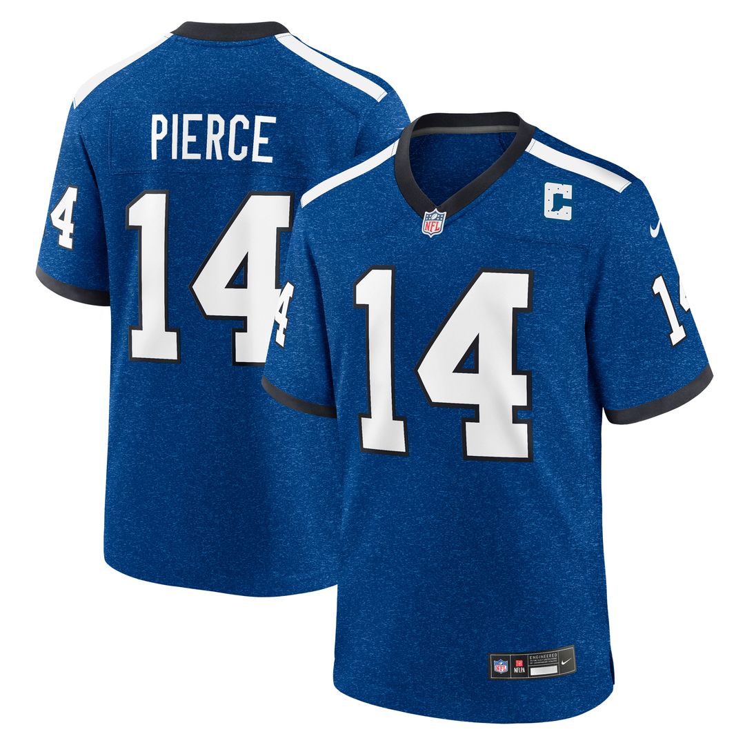 Alec Pierce Indianapolis Colts Player Game Jersey - Royal