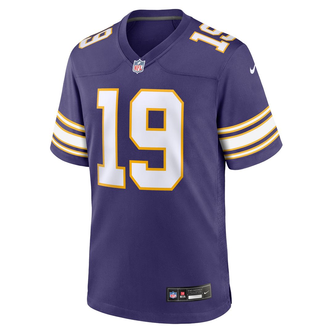 Adam Thielen Minnesota Vikings Alternate Game Player Jersey - Purple