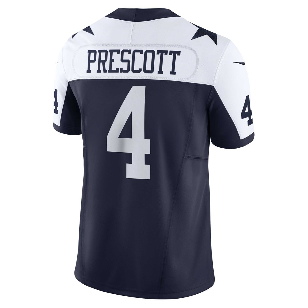 Dak Prescott Dallas Cowboys Vapor F.U.S.E. Limited Jersey - Navy
