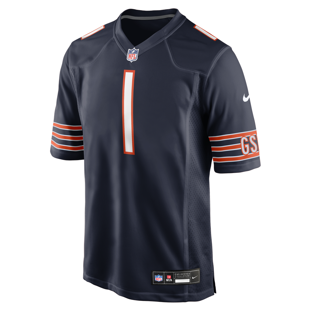 Jaylon Johnson Chicago Bears Game Jersey - Navy
