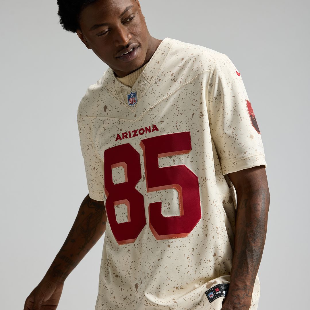 Trey McBride Arizona Cardinals 2025 Rivalries Collection Stitched Limited Jersey - Natural